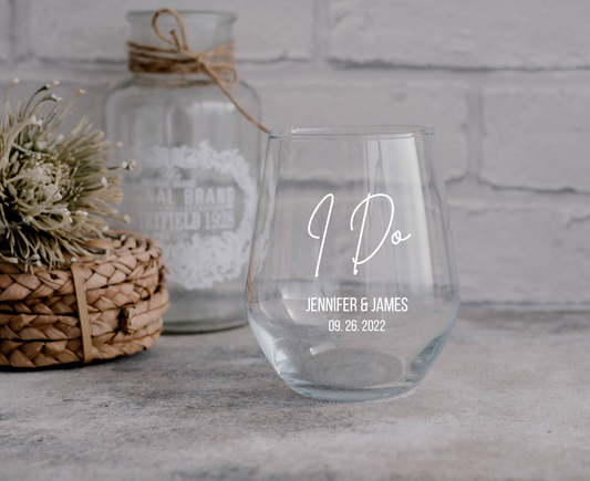 Personalized Wine Glasses